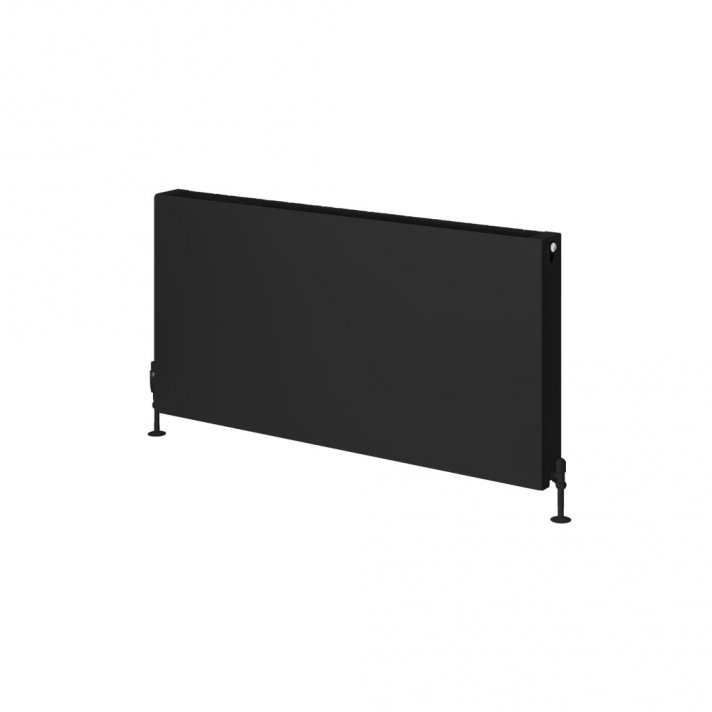 900x1000 T22 - 2966 watt | Mattschwarz | Plan 8 | Flacher Ventilheizkörper (VCM-Profil & VC-Profil Heizkörper)