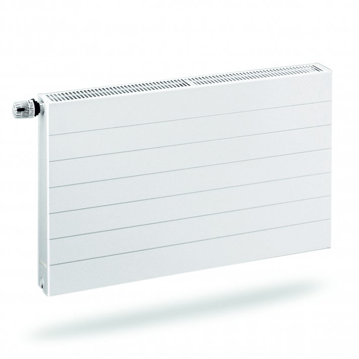 400x800 T22 - 1290 watt | Lined 4 | Gestreifter Kompaktheizkörper (C-Profil Heizkörper)