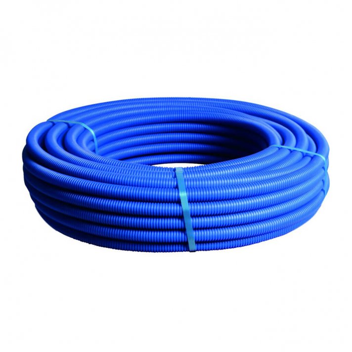HS pex-al-pex Mehrschichtverbundrohr mit mantel | Blau | 16 x 2.0 | Rol 50 meter