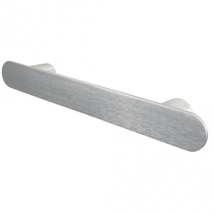 BSXL Magnetisches 460 mm Handtuchregal für Heizkörper rund – Gebürsteter Edelstahl