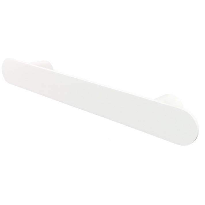 BSXL Magnetisches 460 mm Handtuchregal für Heizkörper quadratisch – Weiß