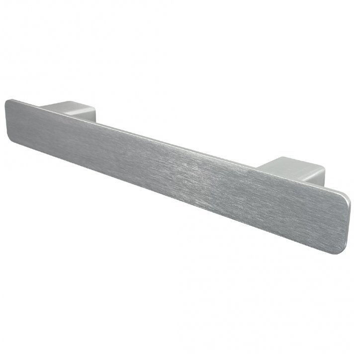 BSXL Magnetisches 460 mm Handtuchregal für Heizkörper quadratisch – Gebürsteter Edelstahl