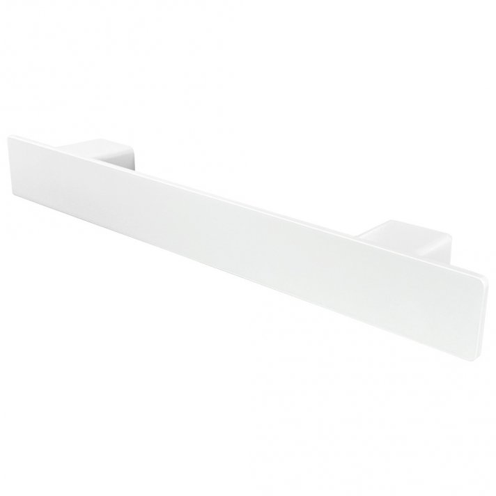 BSXL Magnetisches 460 mm Handtuchregal für Heizkörper quadratisch – Weiß