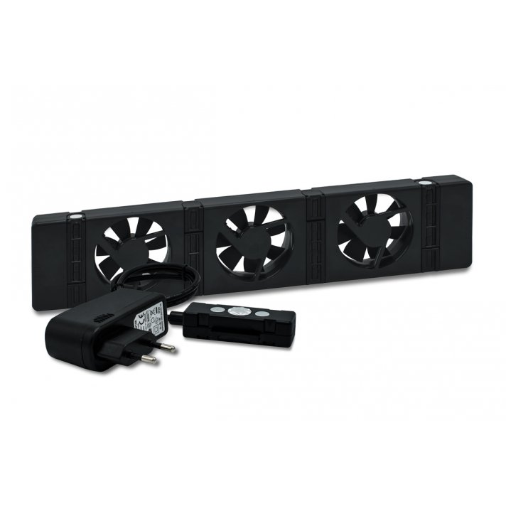 Monoset SpeedComfort Schwarz Standardsensor für Plattenheizkörper