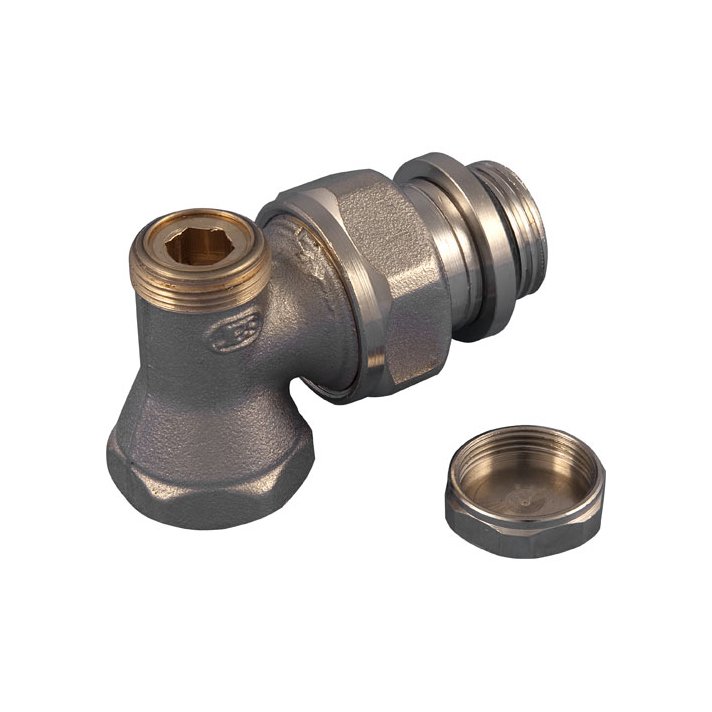 Rücklaufverschraubung Eckform 16mm x 1/2''