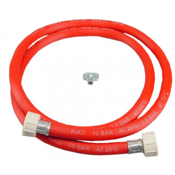 Riko Kompletter Roter Füllschlauchsatz mit 3/4" geraden Überwurfmuttern 350 cm