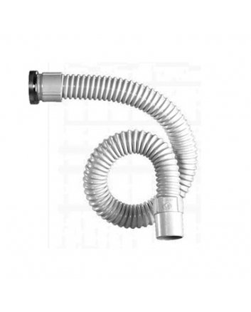 Flexible Anschluss-Schlauch verklebbar 5/4" Überwurfmutter x 32 mm Spitzende 75 cm