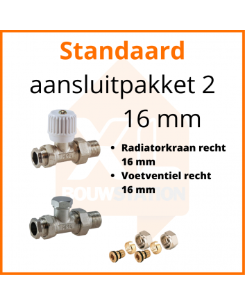 Eco 4 Standard-Anschlussset 2 für 16 mm Rohr