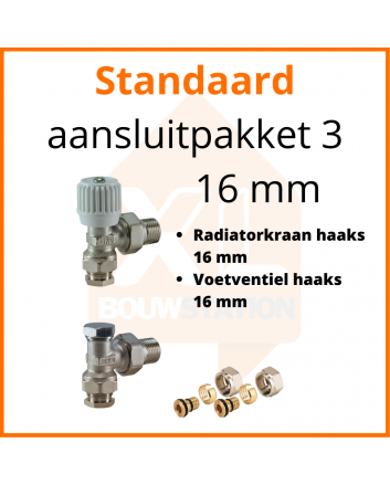 Eco 4 Standard-Anschlussset 3 für 16 mm Rohr