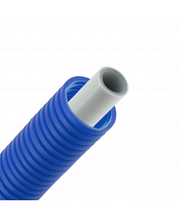 Bonfix Alu-Press Mehrschichtverbundrohr mit mantel | Blau | 20 x 2.0 | Rolle 50 meter