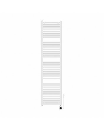 Elara Elektrischer Heizkörper Smart WiFi 181,7 x 45 cm Glanzweiß