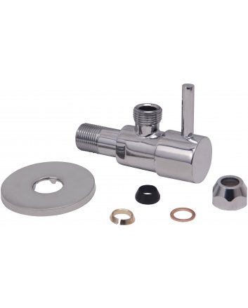 Xellanz Minimal Eckventil 3/8 x 3/8 oder 10 mm Klemm, Chrom