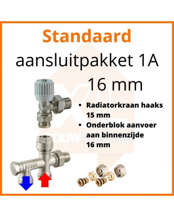 Eco 4 Standard-Anschlussset 1A für 16 mm Rohr