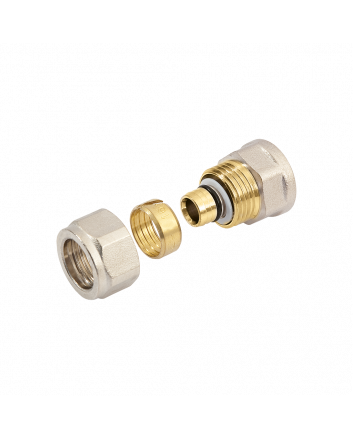Bonfix Innengewinde x Alu-Klemm Muffe | 3/4 x 16