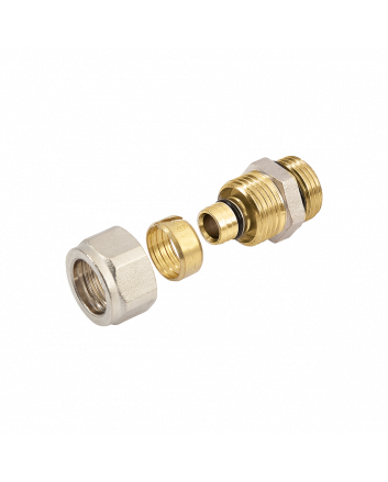 Bonfix Außengewinde x Alu-Klemm Anschlussstück | 1 x 32