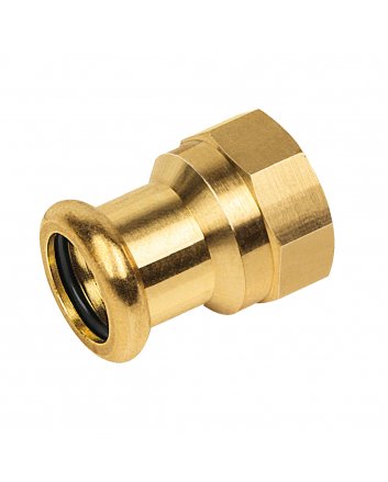 Bonfix Rotkupfer Innengewinde x Press Muffe (Wasser) | 1 x 22