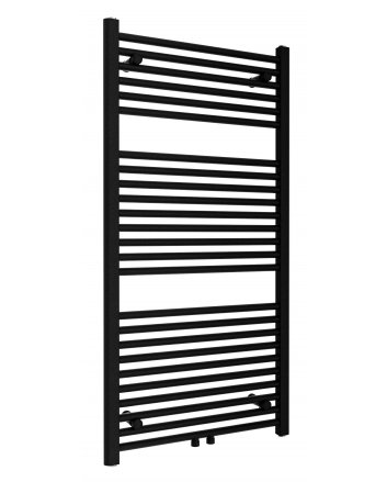 Best-Design Zero-Black Handtuchheizkörper Schwarz 729 W 1200x600