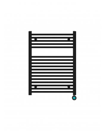 Best-Design Senden-Black Elektrischer Handtuchheizkörper Schwarz 380 W 800x600