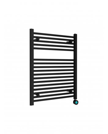 Best-Design Senden-Black Elektrischer Handtuchheizkörper Schwarz 380 W 800x600