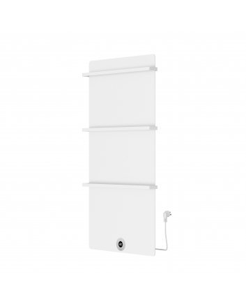 Best-Design Brenner-White Elektrischer Designheizkörper Mattweiß 750 W 1200x600