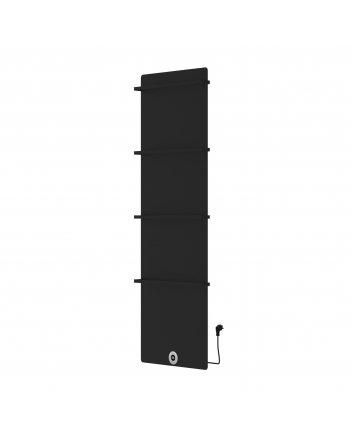 Best-Design Brenner-Black Elektrischer Designheizkörper Mattschwarz 1200 W 1800x600