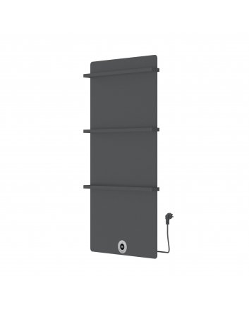 Best-Design Brenner-Concrete Elektrischer Designheizkörper Beton-Grau 750W 1200x600