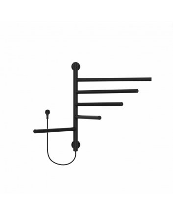 Best-Design Hover-Black Elektrischer Designheizkörper 75W 622 x 516 matt-schwarz