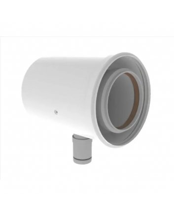 TwinSafe Kondensatablauf Ø60/100 mm Konzentrisch Weiß PP