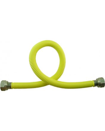 Riko Edelstahl-Gasschlauchset Gastec M24 80 cm