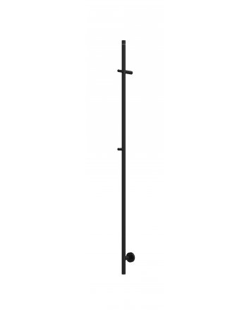 Callista Elektrischer Handtuchheizkörper 60 Watt 150 cm Mattschwarz