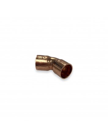 Riko Bogen Kupfer 22 x 22 mm, 45 Grad