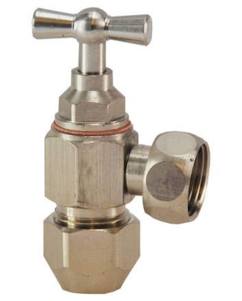 Riko Eckventil 3210 3/8 x 10 mm Chrom