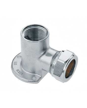 Bonfix verzinnt Innengewinde x Klemm Wandplatte | 3/4 x 22