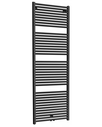 Elara Designheizkörper 181,7 x 60,0 cm Matt Schwarz