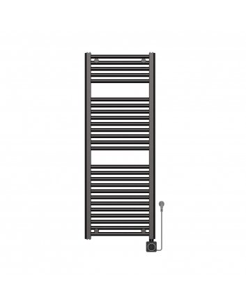 Elara Elektrischer Heizkörper Smart WiFi 118,5 x 45 cm Gunmetal