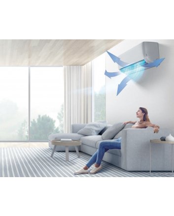 AUX Multi Split Klimaanlage – Innengerät – 7.000 BTU / 2 kW – Weiß – R32 – Kühlen und Heizen