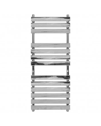 Bella Platina Chrom Handtuchheizkörper 1300x500 – 430 Watt Seitenanschlüsse
