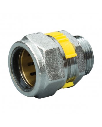 Gaskupplung PLT gerade 1 1/4" Außengewinde x DN32