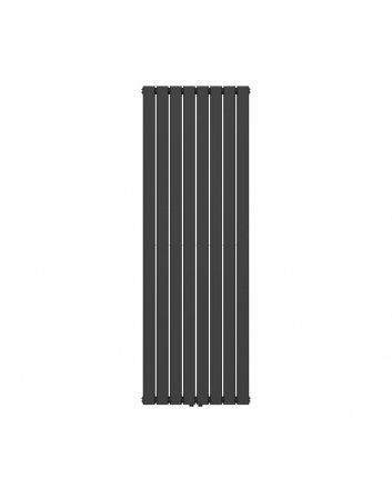 Vertikal quadratisch doppelseitig Schwarz 1800x608 Mittelanschluss 2164 Watt
