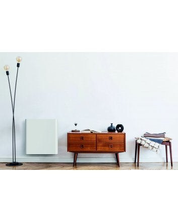600x1040 - 2000W | Wandheizkörper Weiß + Stecker