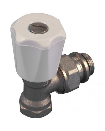Standard-Heizkörperventil Eckform 16mm x 1/2''