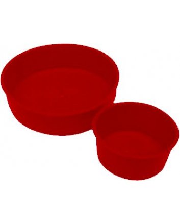 Putzdeckel Kunststoff 40 mm Rot