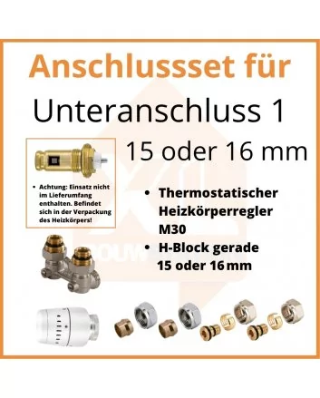 Eco 8 Thermostatisches Anschlussset 2