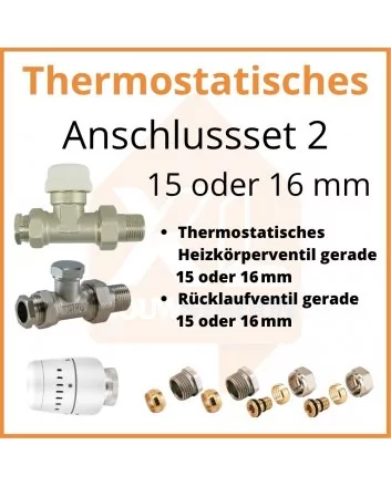 Eco 4 Thermostatisches M30-Anschlussset 2