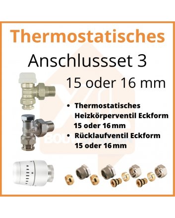 Eco 4 Thermostatisches M30-Anschlussset 3