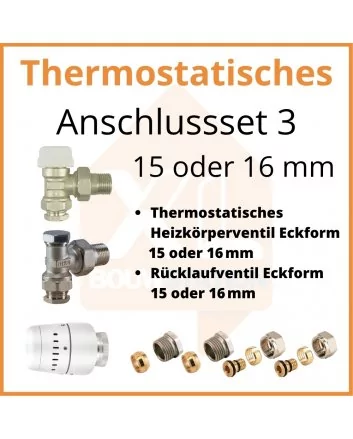 Eco 4 Thermostatisches M30-Anschlussset 3