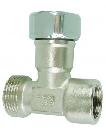 Riko Watts Adapter für Wasserschlagdämpfer 1/2 Innengewinde x 3/4 Außengewinde