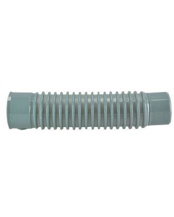 Flexibler Bogen Doppelmuffe 50 mm 0–45 Grad PVC