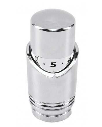 Luxuriöser Thermostatkopf M30, Chrom