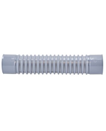 Flexibler Bogen Doppelmuffe 40 mm 0–45 Grad PVC